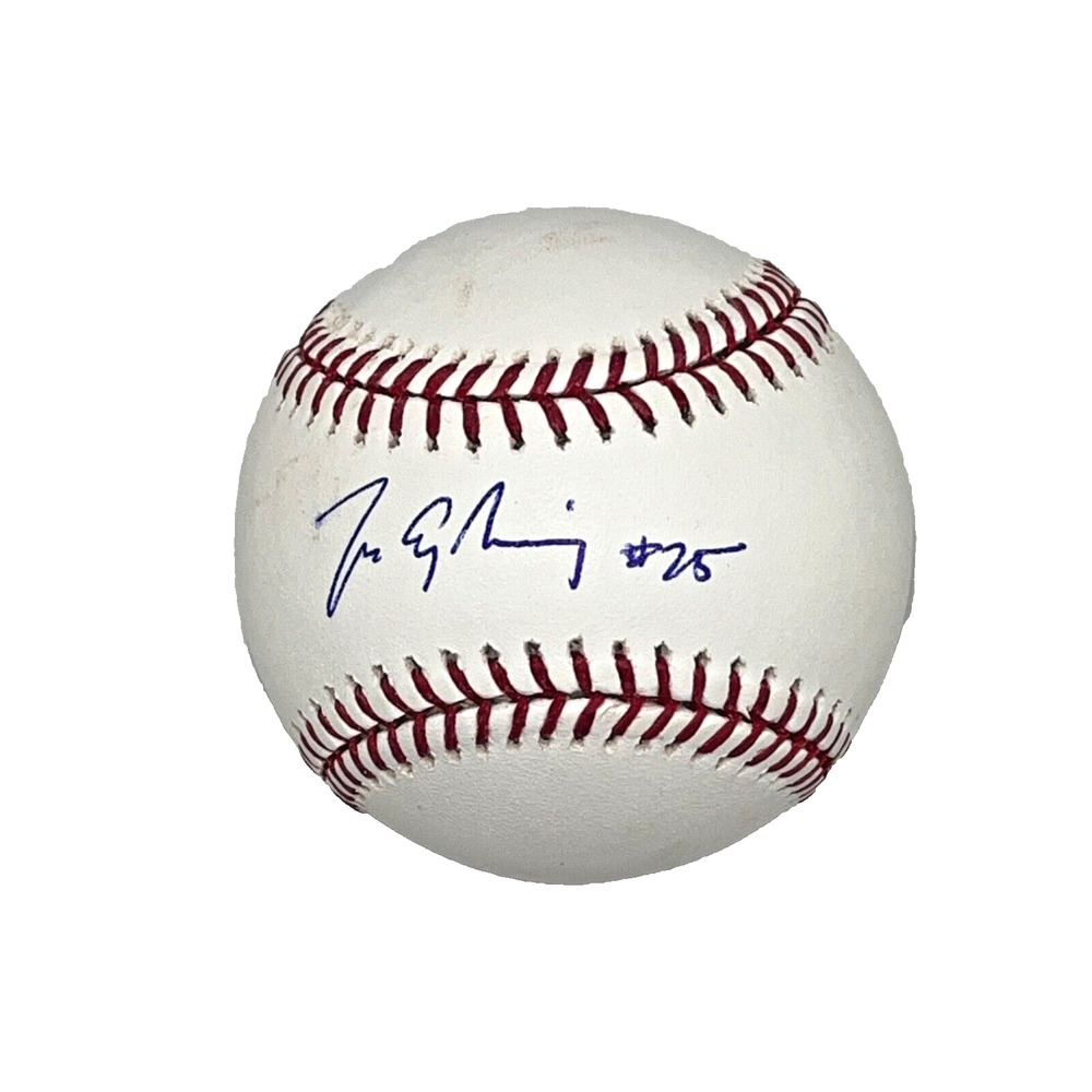 Matt Manning Signed Baseball Detroit Tigers Pitcher Auto Autograph NO HITTER